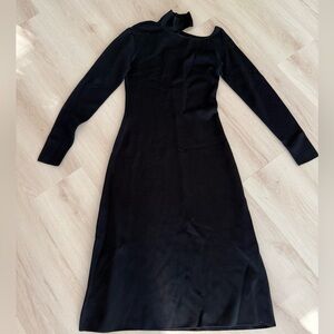 Ferragamo black dress size M